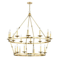 Brass Bathroom Chandeliers