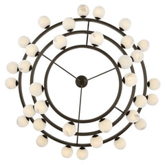 Selene Double XL Multi Tier Chandelier - 36"H x 60"W - Modern Glass Design by Fredrick Ramond