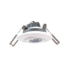 1" 5 Watt LED MiniFit Gimbal Downlight, 400 Lumens, 90 CRI, 120V