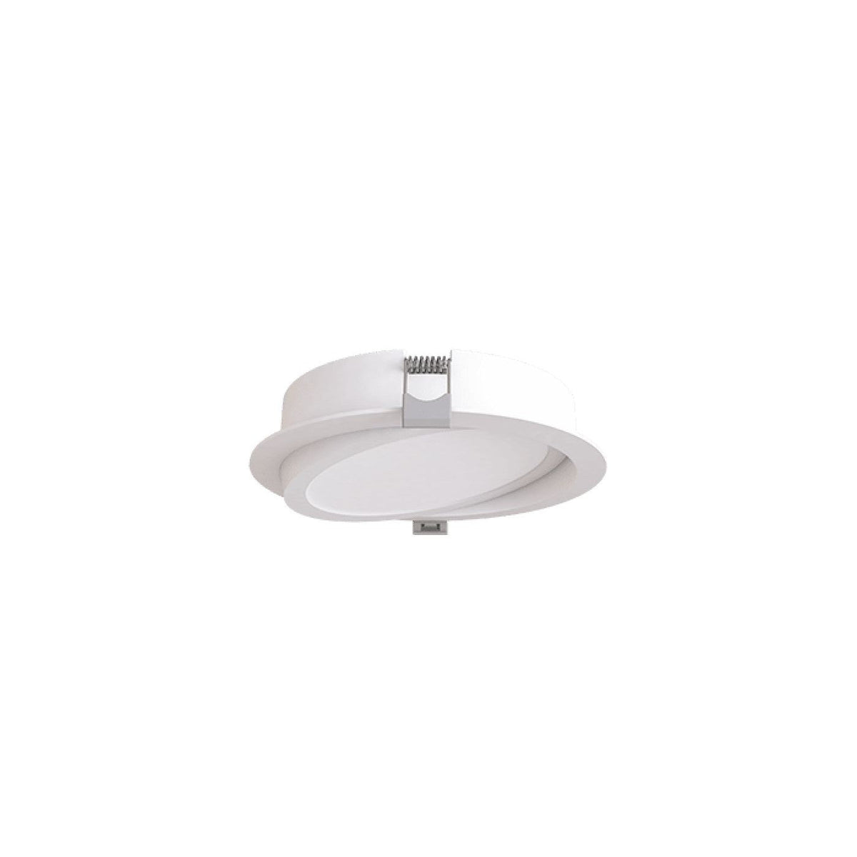 10W 6-Inch LED MultiFit Gimbal Recessed Downlight, 800 Lumens, Selectable CCT 2700K-5000K, Dimmable, 90+ CRI