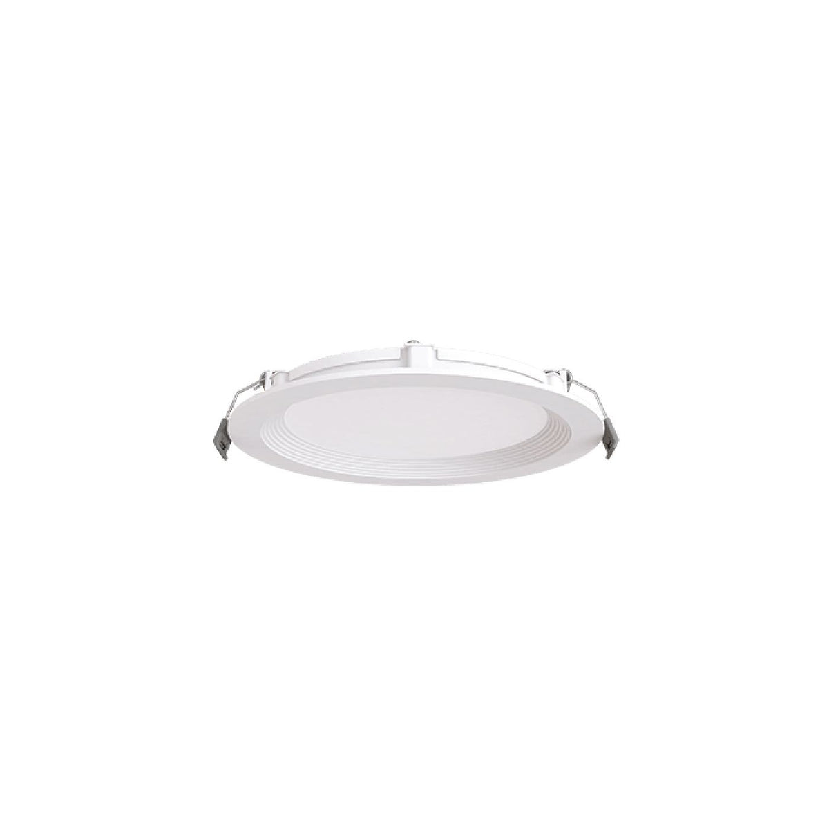 10 Watt 6" LED MultiFit Flat Round Recessed Downlight, 800 Lumens, 27K/3K/35K/4K/5K Selectable CCT, 90+ CRI, 120-277V