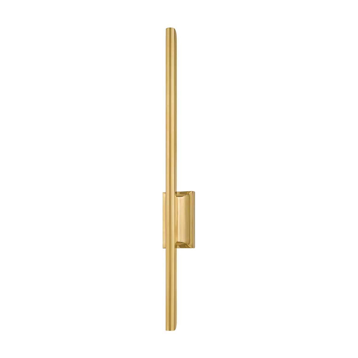 Hudson Valley Lighting Bernard Wall Sconce - Energy-Efficient LED, 2700K Warm Light, Dimmable, Aged Brass & Vintage Pewter