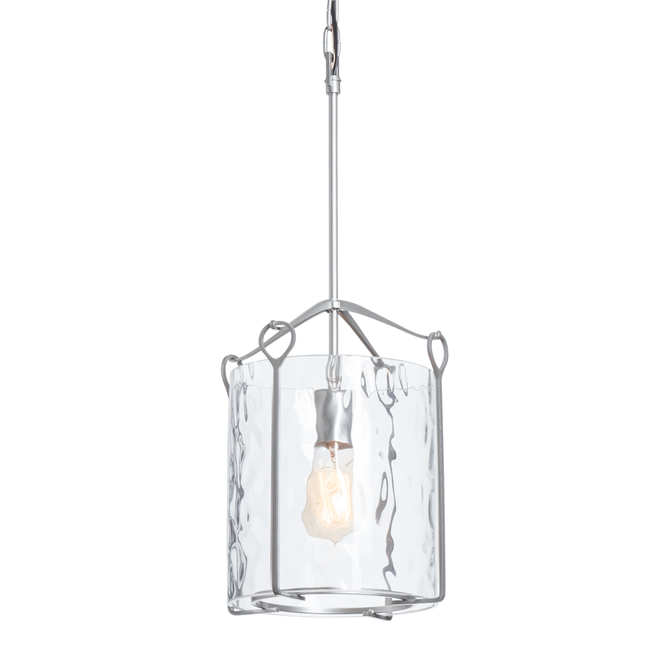 Bow Tall Mini Pendant By Hubbardton Forge 23" Height, Dimmable, Customizable Glass Shades