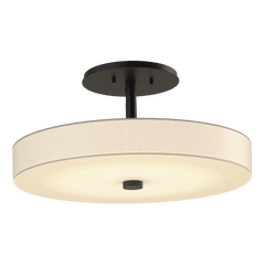 Hubbardton Forge Disq LED Semi-Flush Ceiling Light - 1150 Lumens, 23W, Custom Finishes, Handcrafted