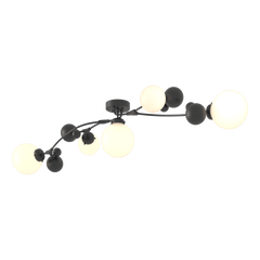 Hubbardton Forge Sprig 5-Light Semi-Flush Fixture in Multiple Finishes, Dimmable, UL Damp Rated