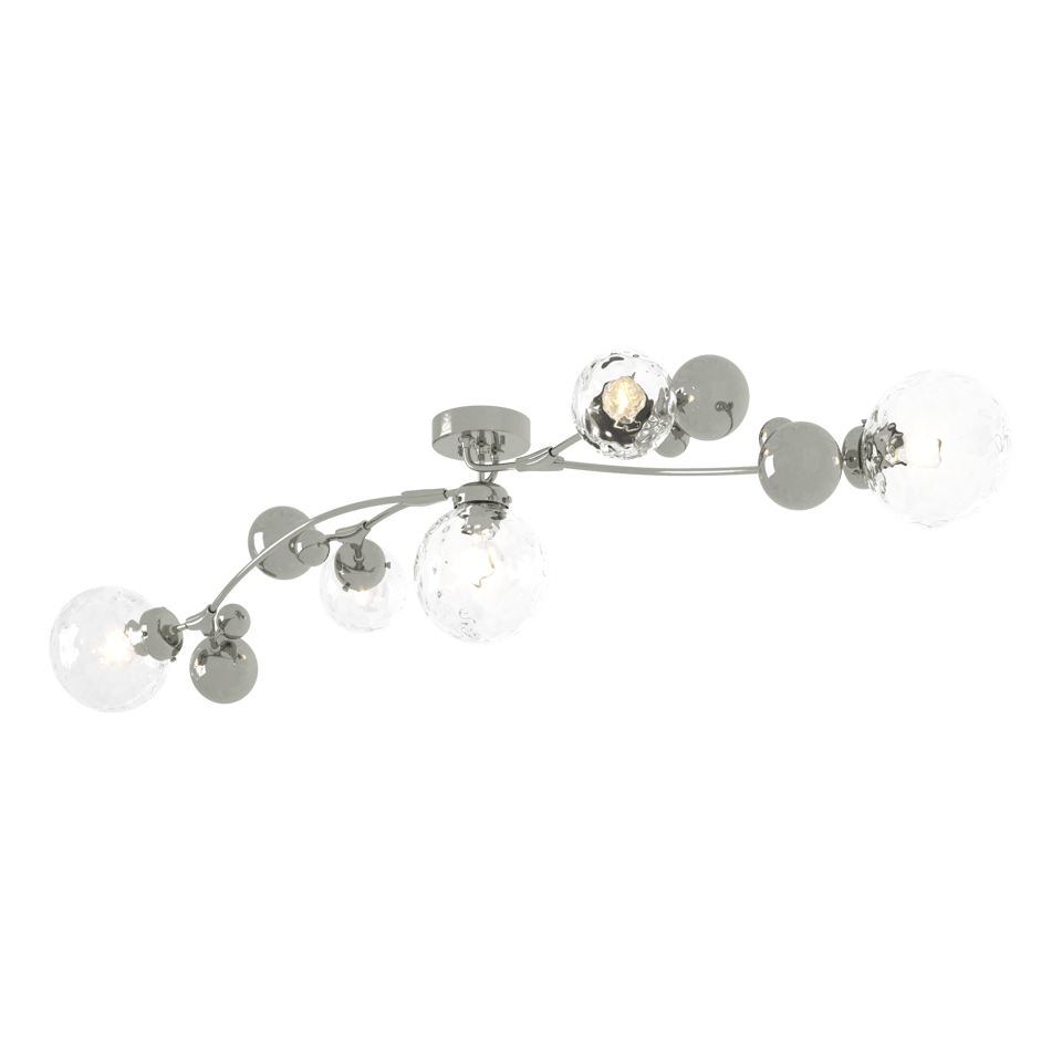 Hubbardton Forge Sprig 5-Light Semi-Flush Fixture in Multiple Finishes, Dimmable, UL Damp Rated