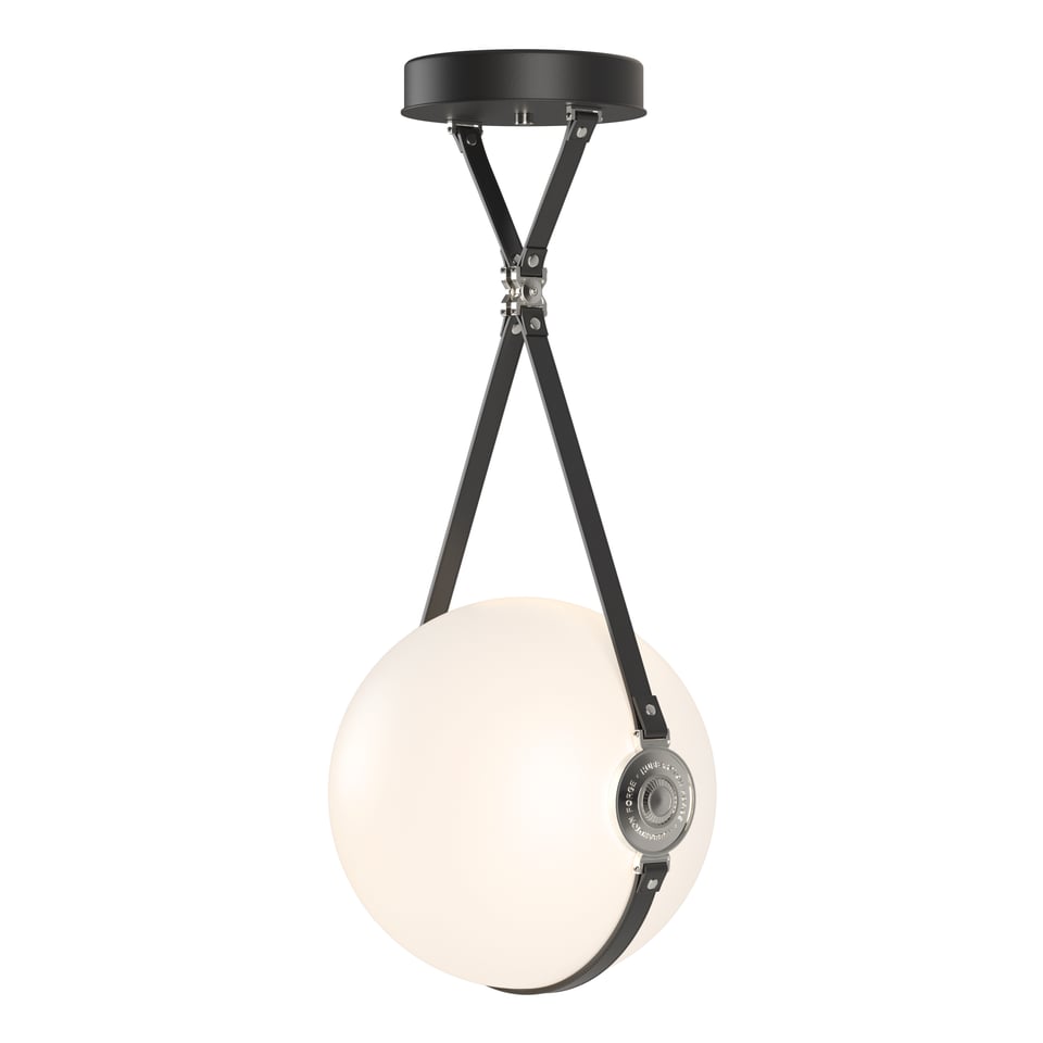 Derby Large 14-Inch LED Pendant Light By Hubbardton Forge - Energy Efficient, Dimmable, UL Damp Rated