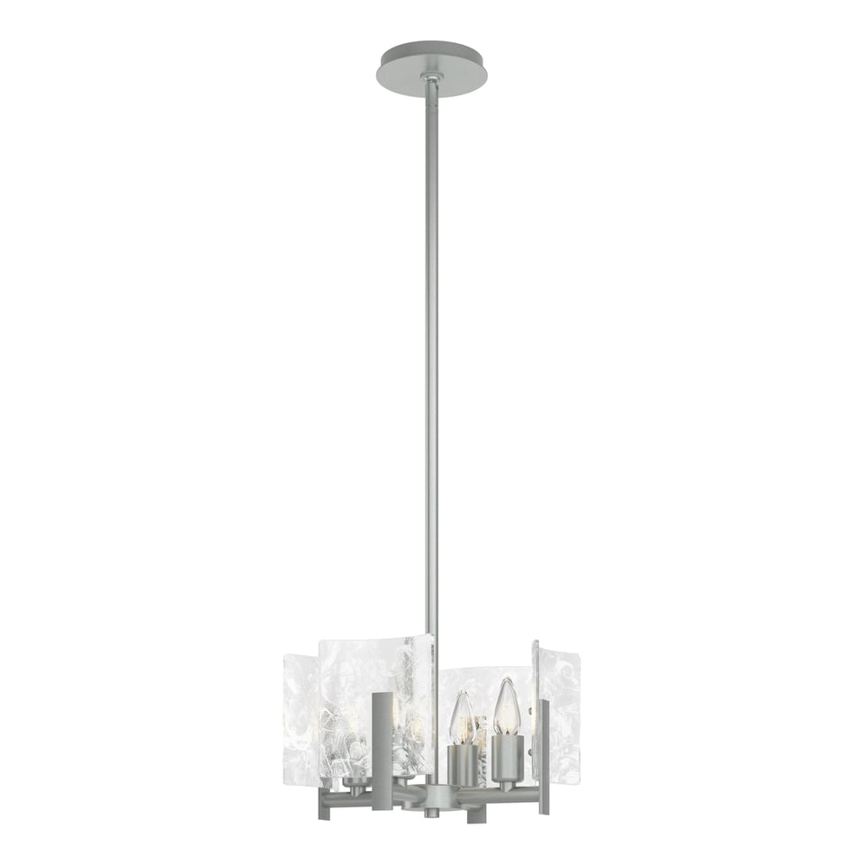 Hubbardton Forge Arc 4-Light Adjustable Semi-Flush/Pendant with Customizable Finish Options