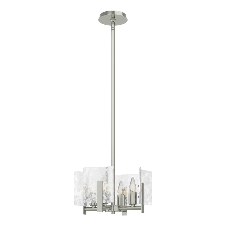 Hubbardton Forge Arc 4-Light Adjustable Semi-Flush/Pendant with Customizable Finish Options