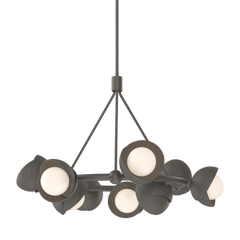 Brooklyn 9-Light Double Shade Pendant by Hubbardton Forge - Dimmable & Elegant Design