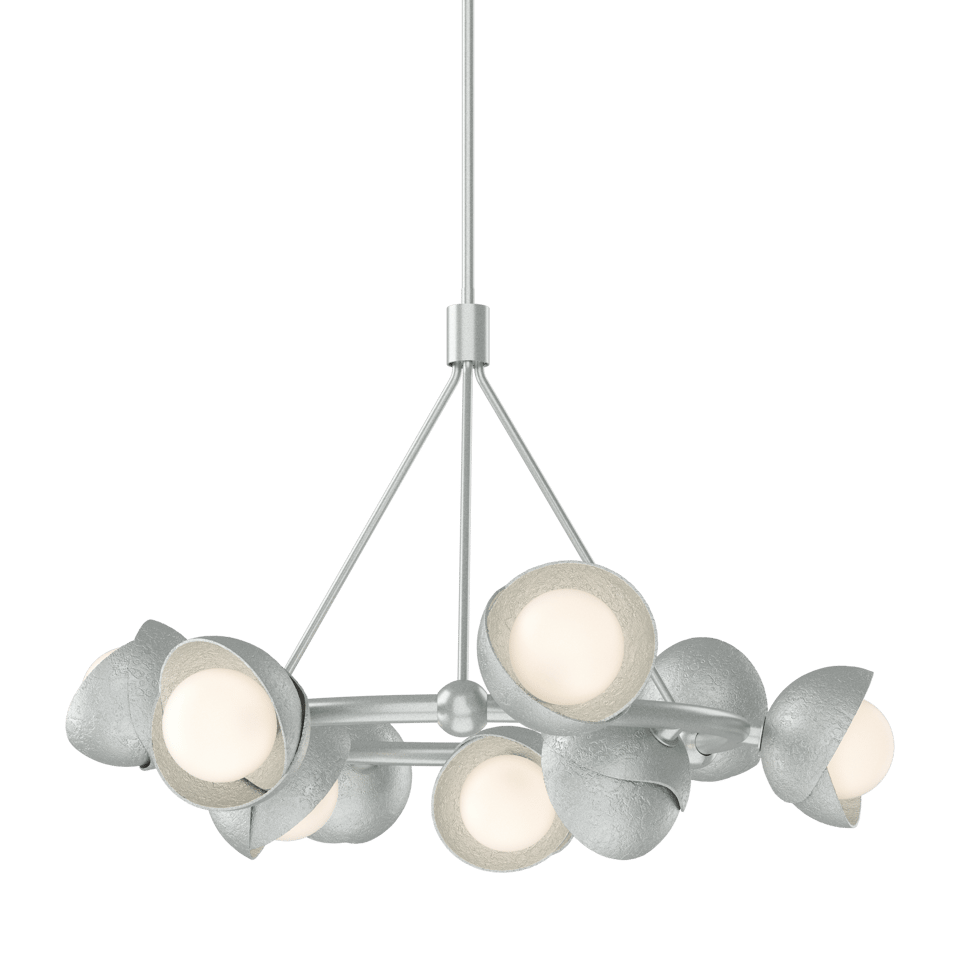 Brooklyn 9-Light Double Shade Pendant by Hubbardton Forge - Dimmable & Elegant Design