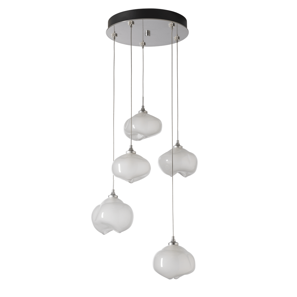 Ume 5-Light Pendant by Hubbardton Forge - Dimmable, Adjustable Hanging Height, Various Finish Options