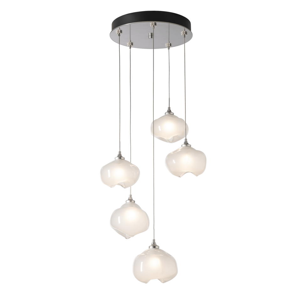 Ume 5-Light Pendant by Hubbardton Forge - Dimmable, Adjustable Hanging Height, Various Finish Options