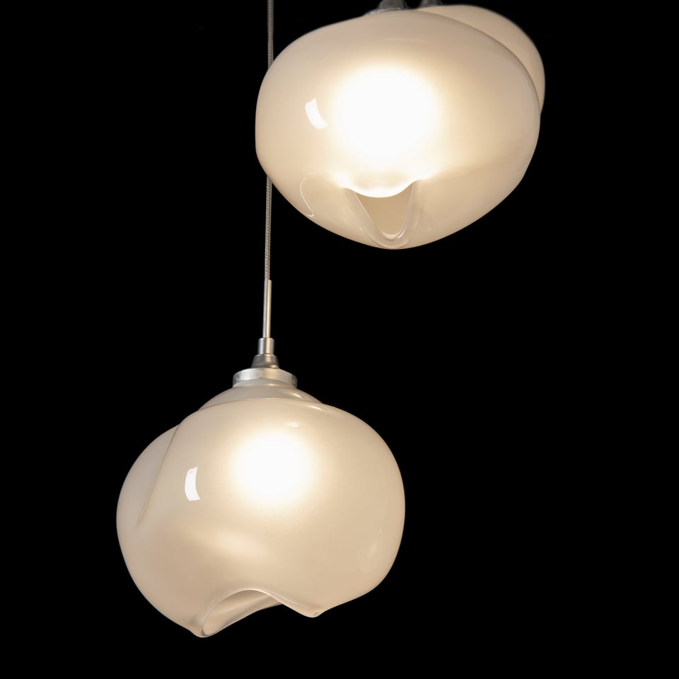 Ume 5-Light Pendant by Hubbardton Forge - Dimmable, Adjustable Hanging Height, Various Finish Options