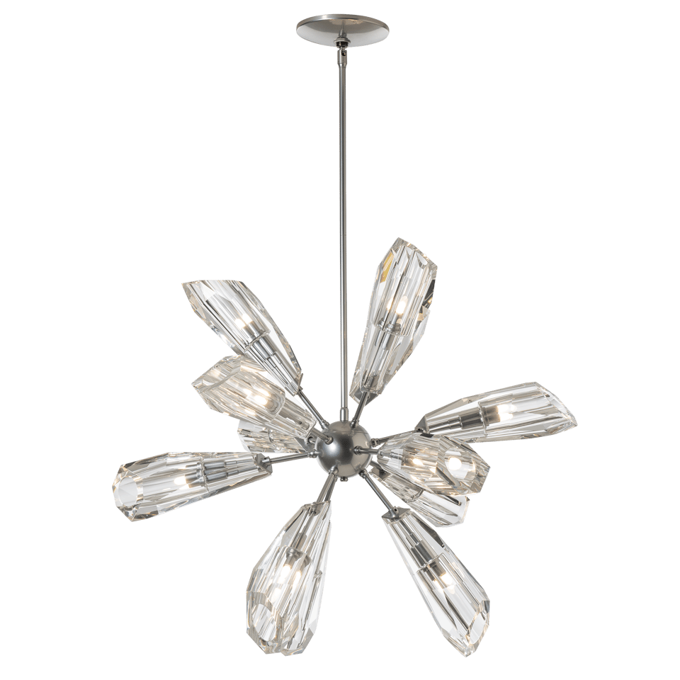 Luma 12-Light Starburst Pendant by Hubbardton Forge - Elegant Dimmable Fixture for Modern Spaces