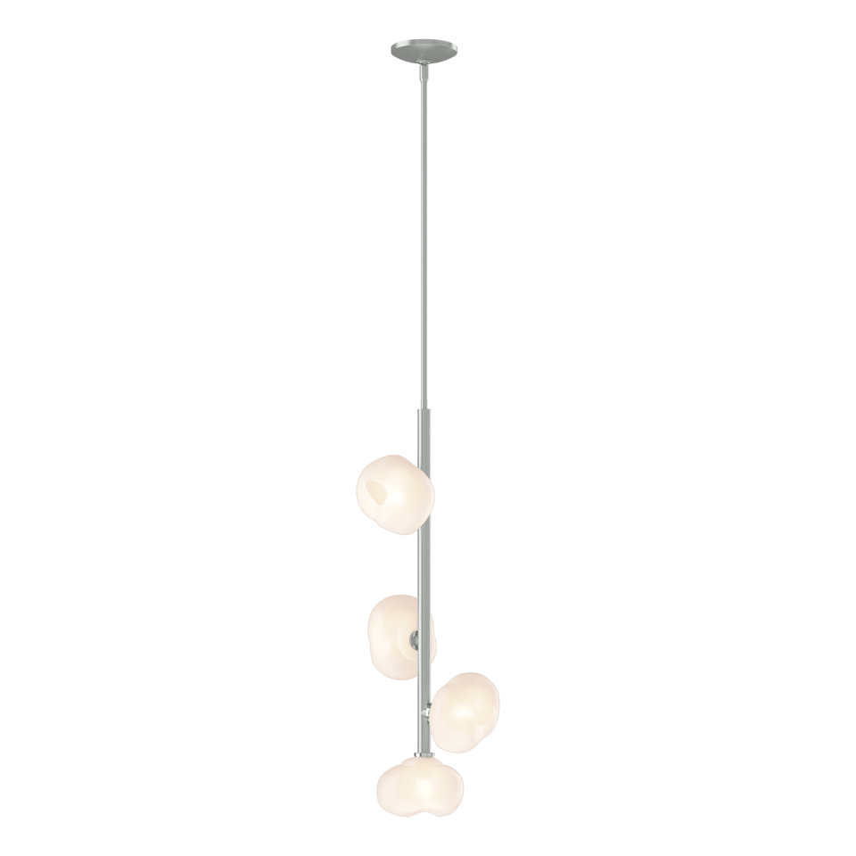 Ume Vertical Pendant Light by Hubbardton Forge, Dimmable, Adjustable Height, Multiple Finish Options