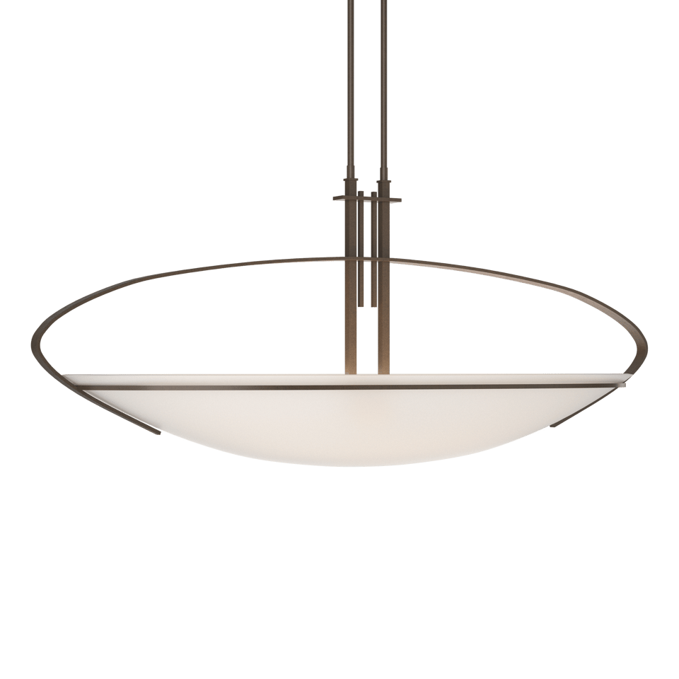 Mackintosh Large Pendant Light by Hubbardton Forge – Art Nouveau Design, Customizable Finishes, Dimmable