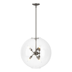 Hubbardton Forge Sfera 6-Light Pendant, Elegant Design, Dimmable, UL Damp Rated, Custom Finishes