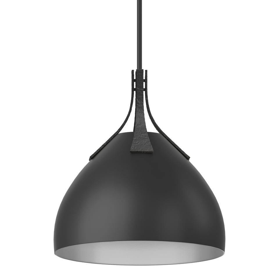 Hubbardton Forge Summit Pendant Light, Adjustable 18.6-60.6 Inch Height, Dimmable, 13 Inch Shade