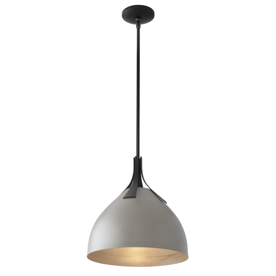 Hubbardton Forge Summit Pendant Light, Adjustable 18.6-60.6 Inch Height, Dimmable, 13 Inch Shade