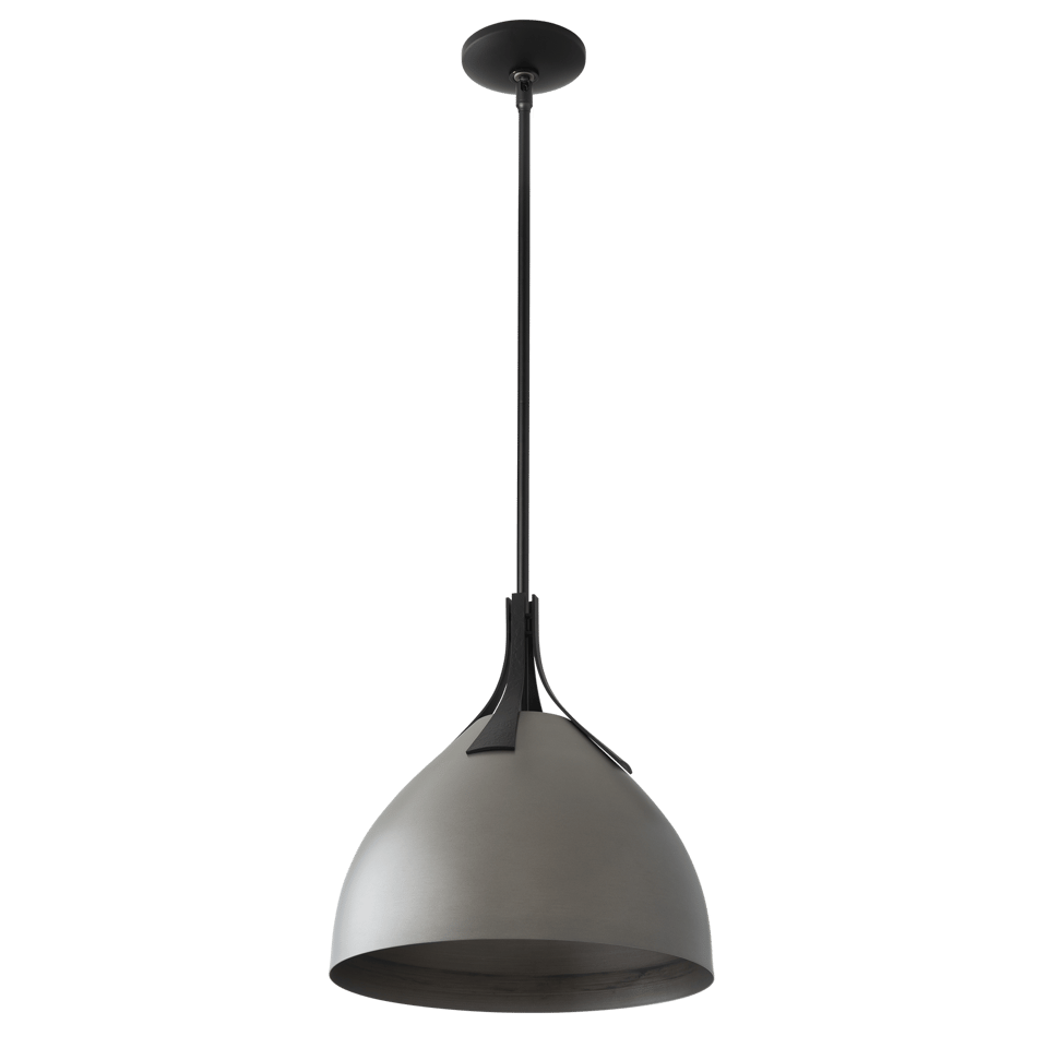 Hubbardton Forge Summit Pendant Light, Adjustable 18.6-60.6 Inch Height, Dimmable, 13 Inch Shade