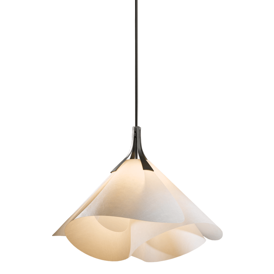 Hubbardton Forge Mobius Large Pendant Light - Dimmable, Frost Glass, Multiple Finishes