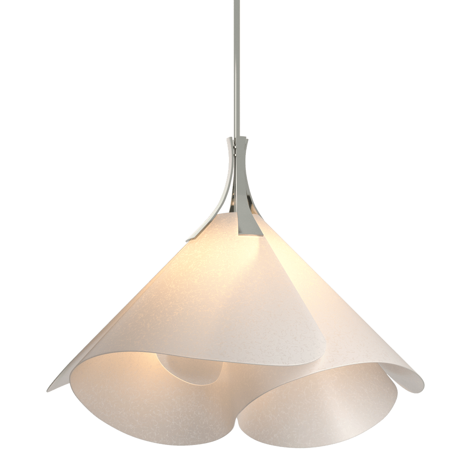 Hubbardton Forge Mobius Large Pendant Light - Dimmable, Frost Glass, Multiple Finishes