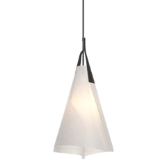 Mobius Tall Pendant Light 28.6" by Hubbardton Forge - Dimmable, Versatile Design, Various Finishes