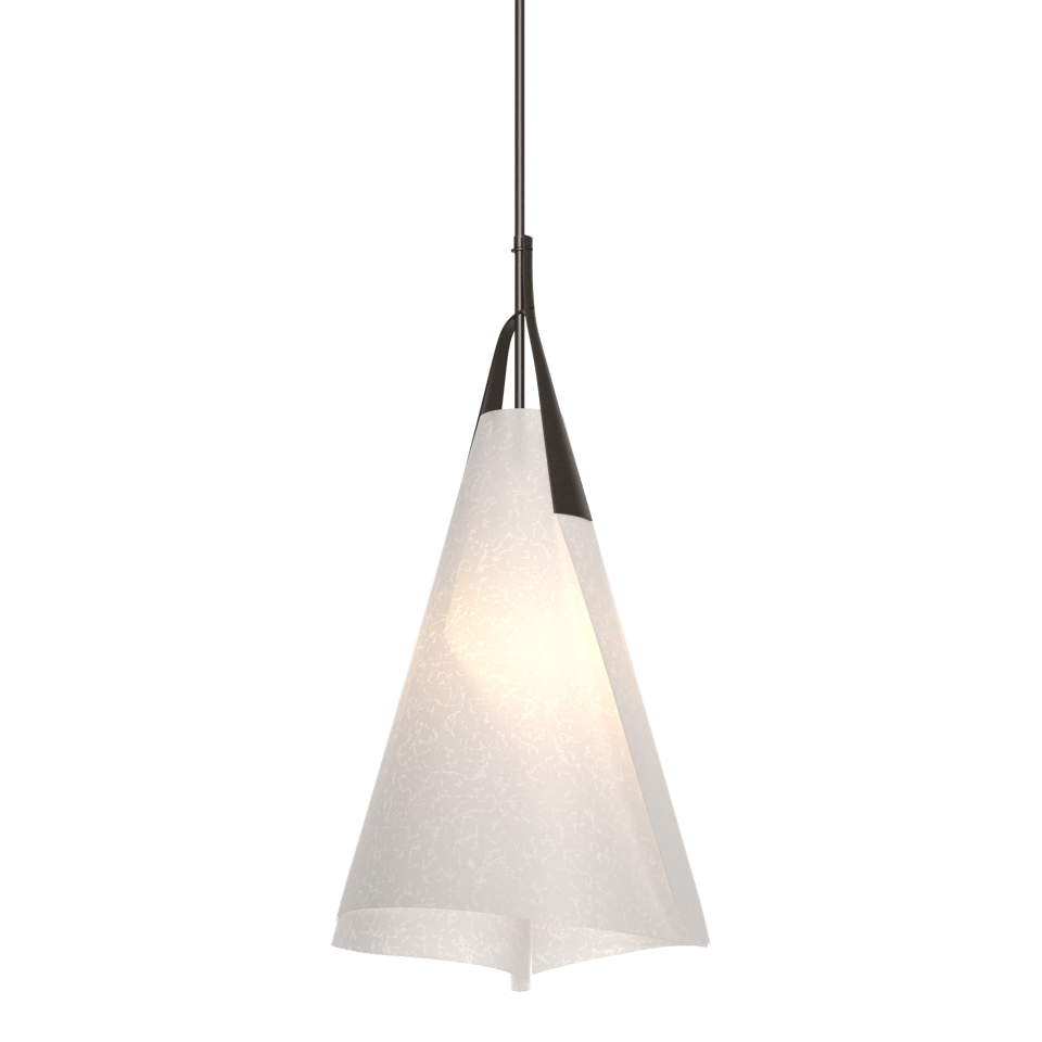 Mobius Tall Pendant Light 28.6" by Hubbardton Forge - Dimmable, Versatile Design, Various Finishes