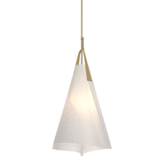 Mobius Tall Pendant Light 28.6" by Hubbardton Forge - Dimmable, Versatile Design, Various Finishes