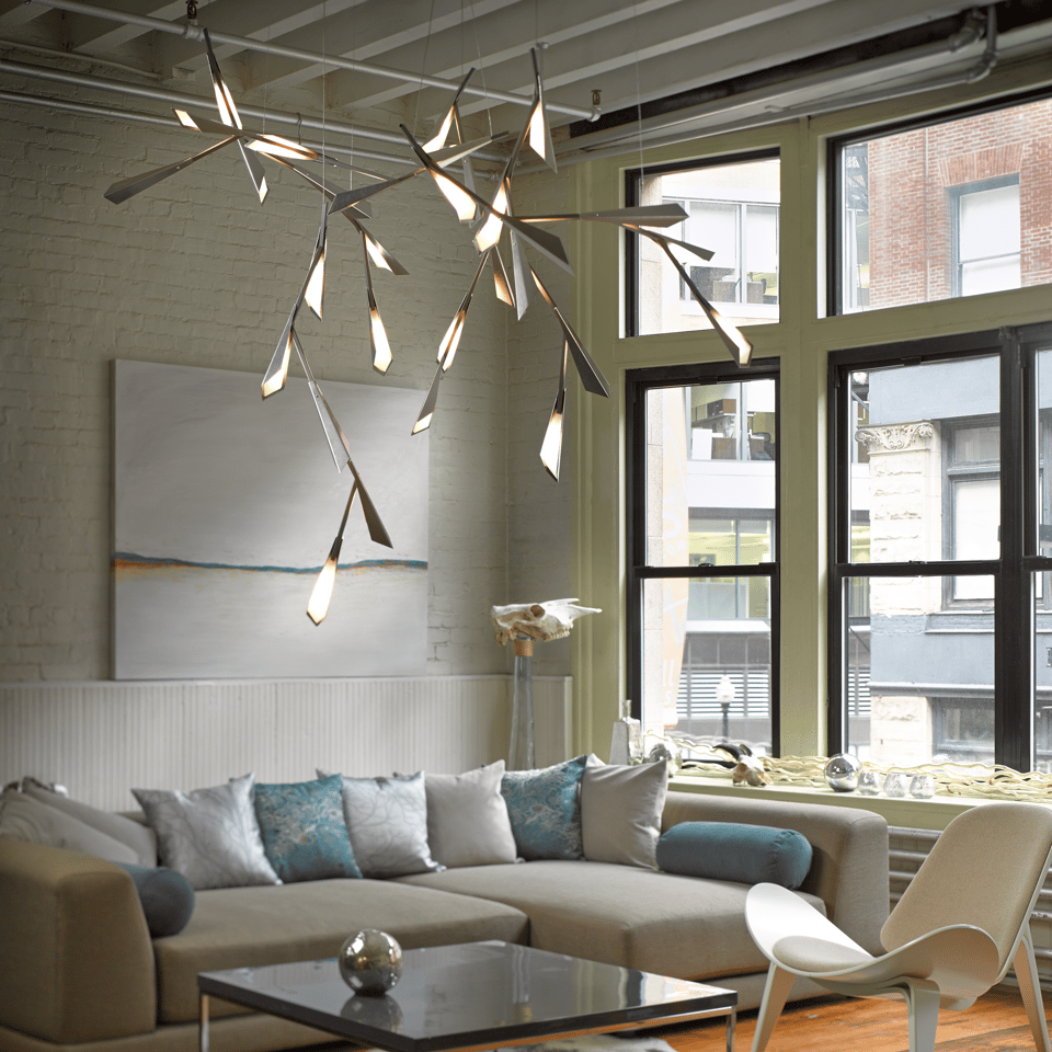 Quill LED Pendant Light by Hubbardton Forge – Energy Efficient 1030 Lumens, Dimmable, Versatile Design