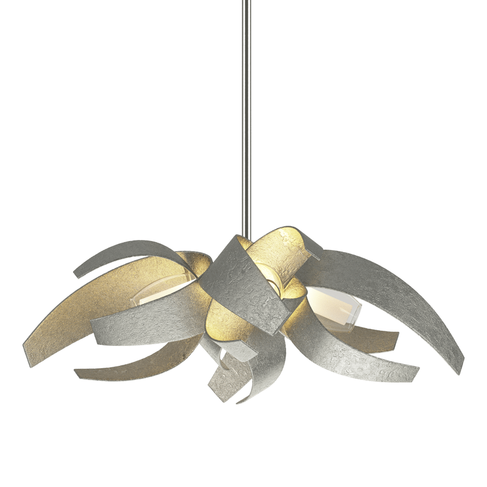 Hubbardton Forge Corona Small Pendant Light, Dimmable, Customizable, Artisan Handmade, Indoor/Outdoor Use