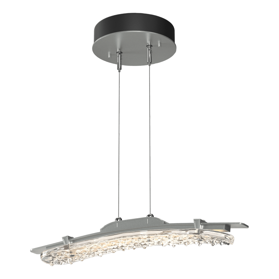 Glissade LED Pendant Light by Hubbardton Forge with Adjustable Height and Dimmable Feature, Multiple Finishes