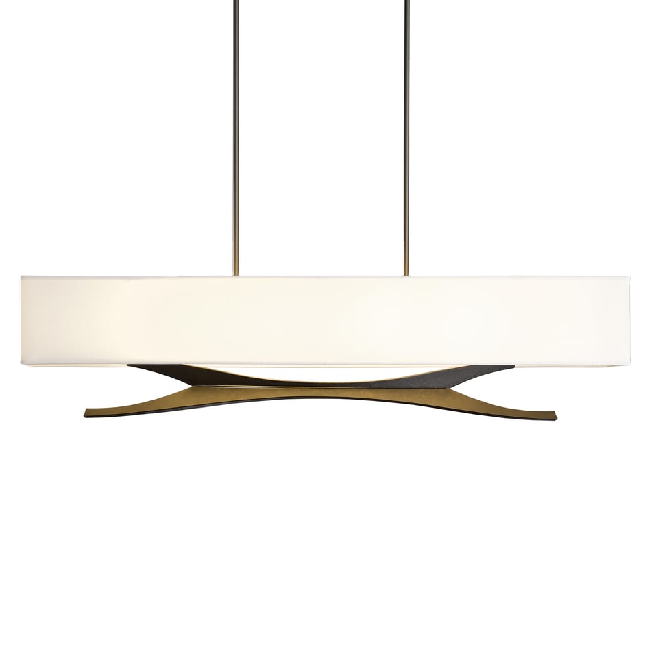 Moreau Pendant Light By Hubbardton Forge - Artisan-Crafted Curved Steel Design, Adjustable Dimming Options