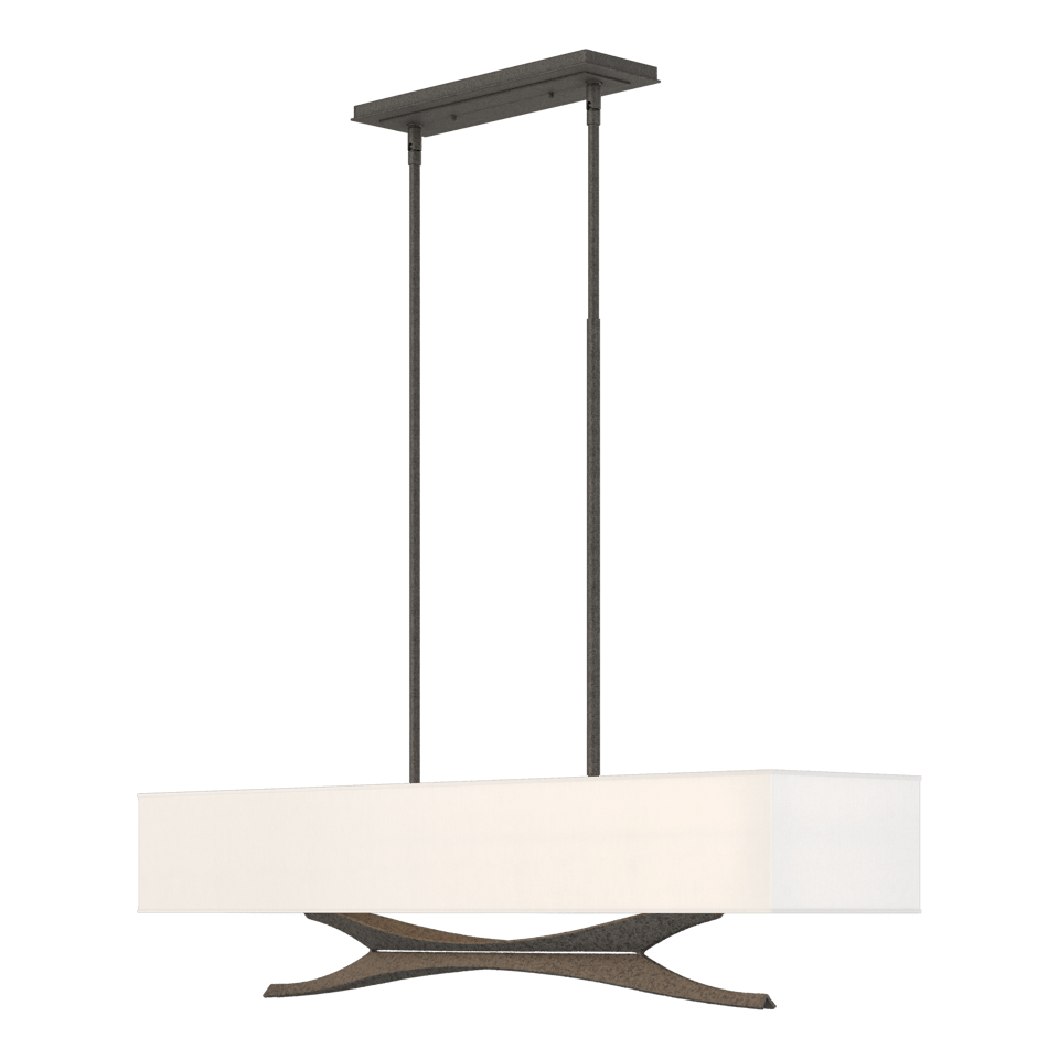 Moreau Pendant Light By Hubbardton Forge - Artisan-Crafted Curved Steel Design, Adjustable Dimming Options