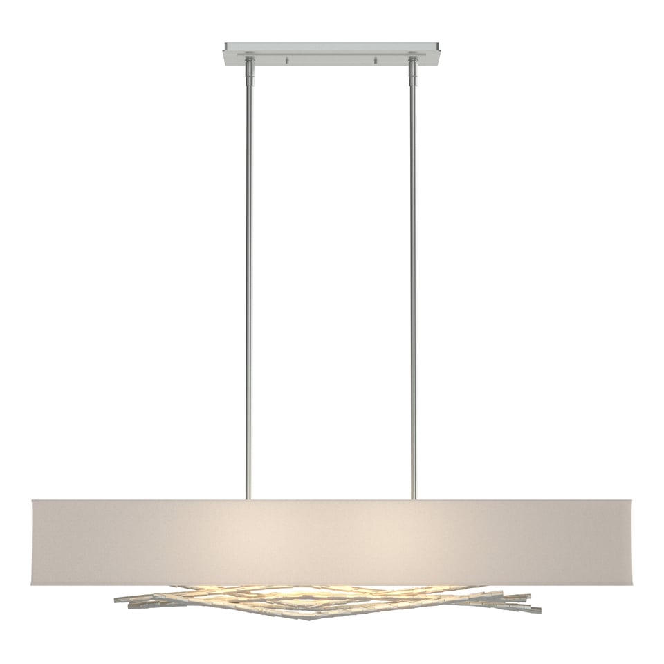 Hubbardton Forge Brindille Pendant Light with Customizable Height & Nature-Inspired Design