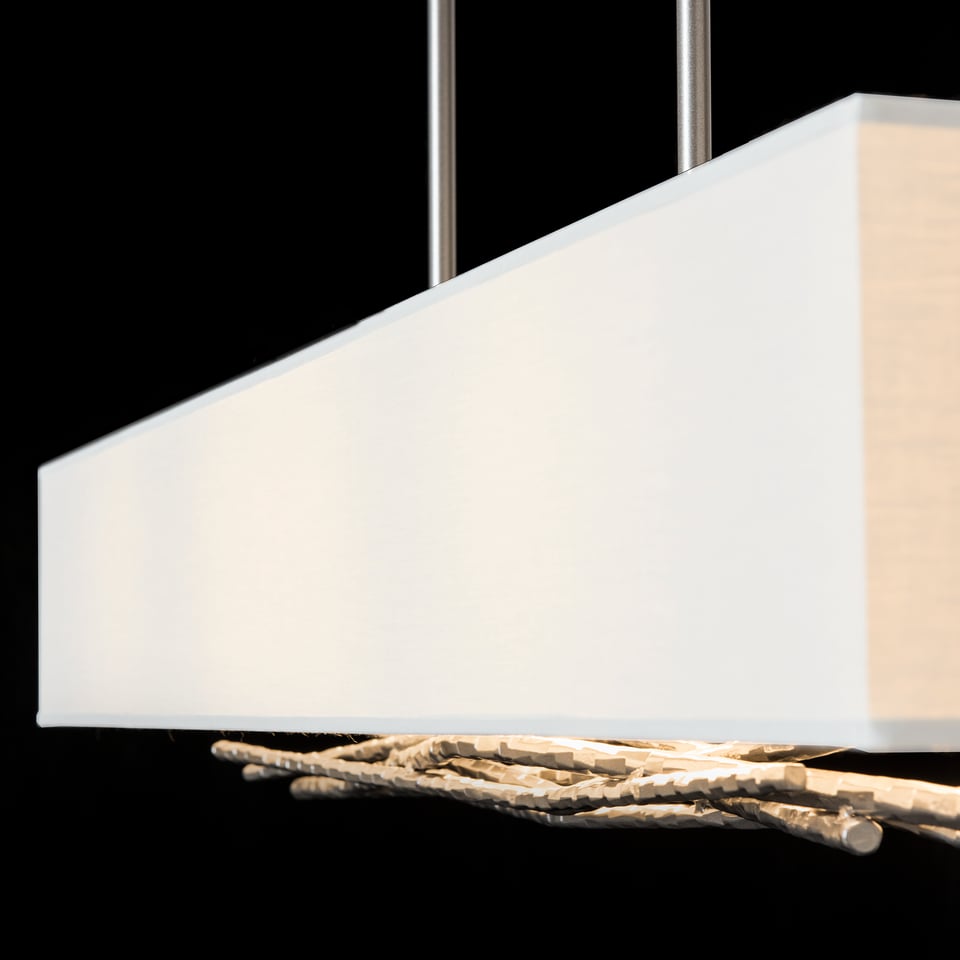 Hubbardton Forge Brindille Pendant Light with Customizable Height & Nature-Inspired Design