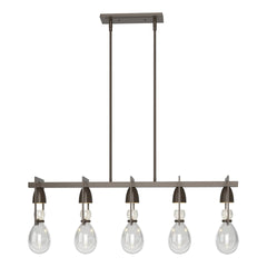 Hubbardton Forge Apothecary Pendant Light 14.6" H | Hand-Blown Glass, Dimmable, Unique Design