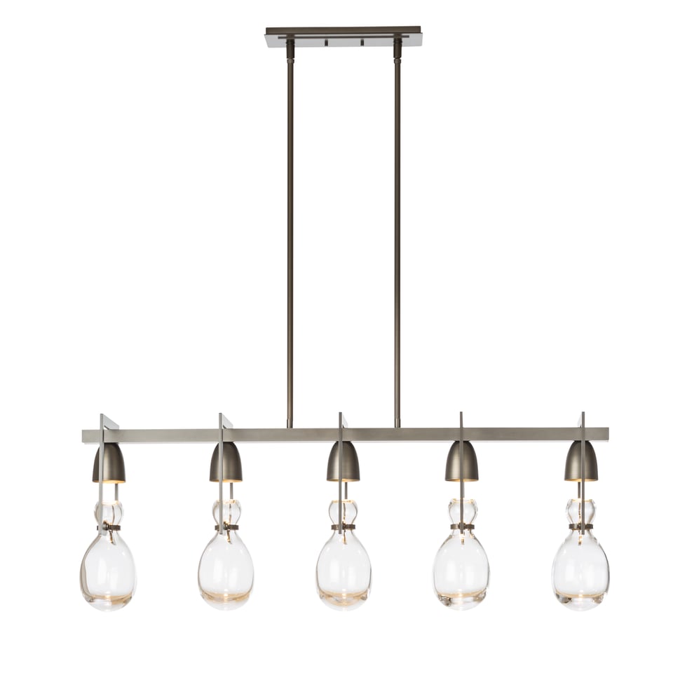 Hubbardton Forge Apothecary Pendant Light 14.6" H | Hand-Blown Glass, Dimmable, Unique Design