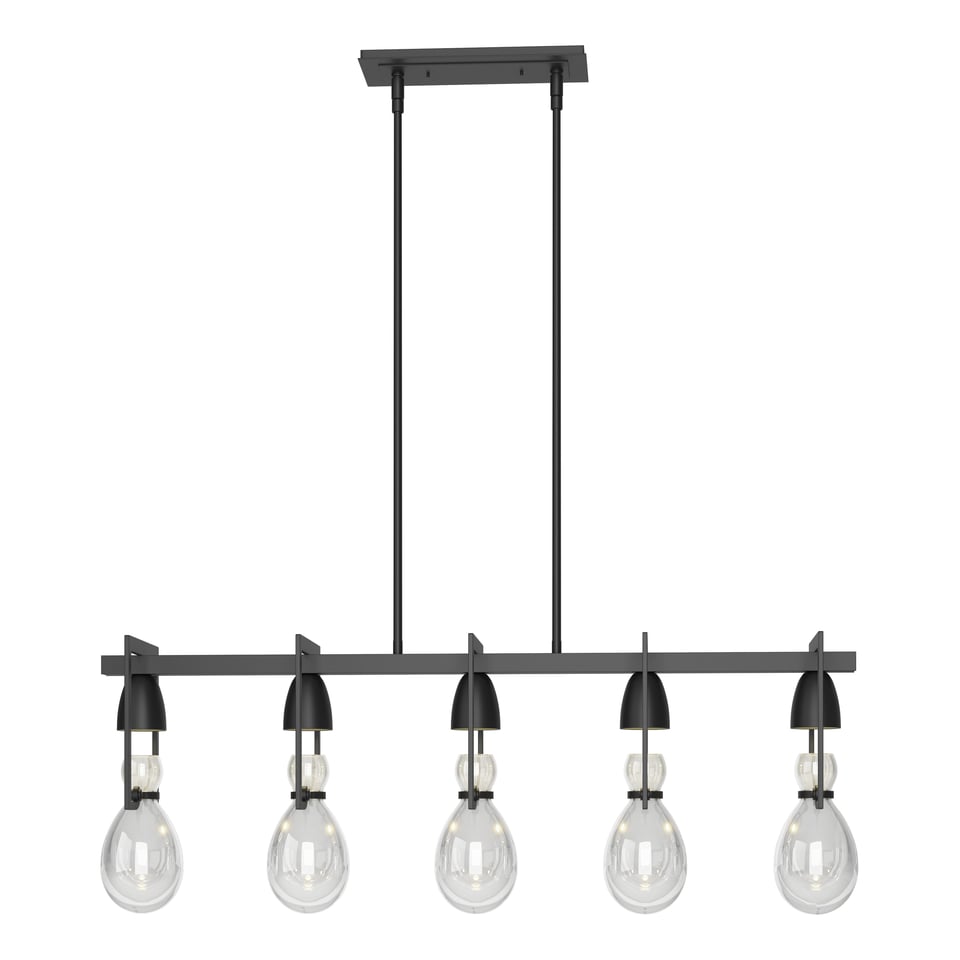 Hubbardton Forge Apothecary Pendant Light 14.6" H | Hand-Blown Glass, Dimmable, Unique Design