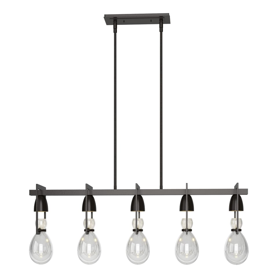 Hubbardton Forge Apothecary Pendant Light 14.6" H | Hand-Blown Glass, Dimmable, Unique Design