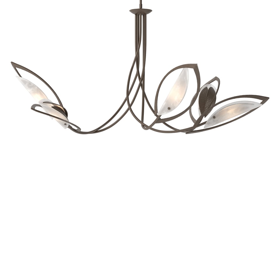 Hubbardton Forge Aerial Pendant Light - Asymmetrical Design, Adjustable Height, UL Damp Rated