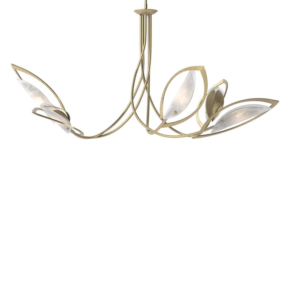 Hubbardton Forge Aerial Pendant Light - Asymmetrical Design, Adjustable Height, UL Damp Rated