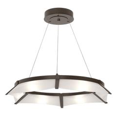 Hubbardton Forge Bento 1-Light LED Pendant, Dimmable, Energy Efficient, Multiple Finishes