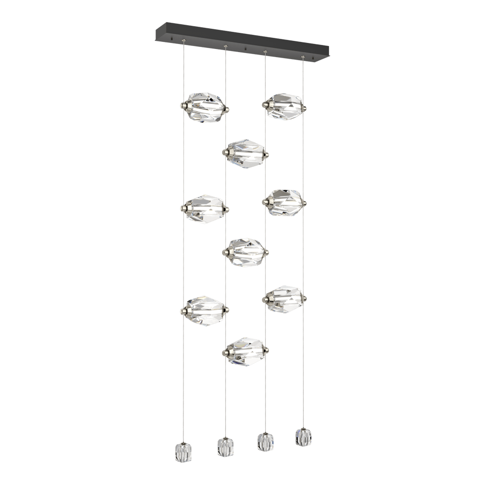 Hubbardton Forge Gatsby 9-Light LED Pendant Fixture with Adjustable Height and Energy Efficiency