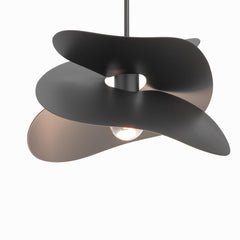 Hibiscus 15" Handcrafted Pendant by Hubbardton Forge - Unique Floral Design, Dimmable Lighting Options