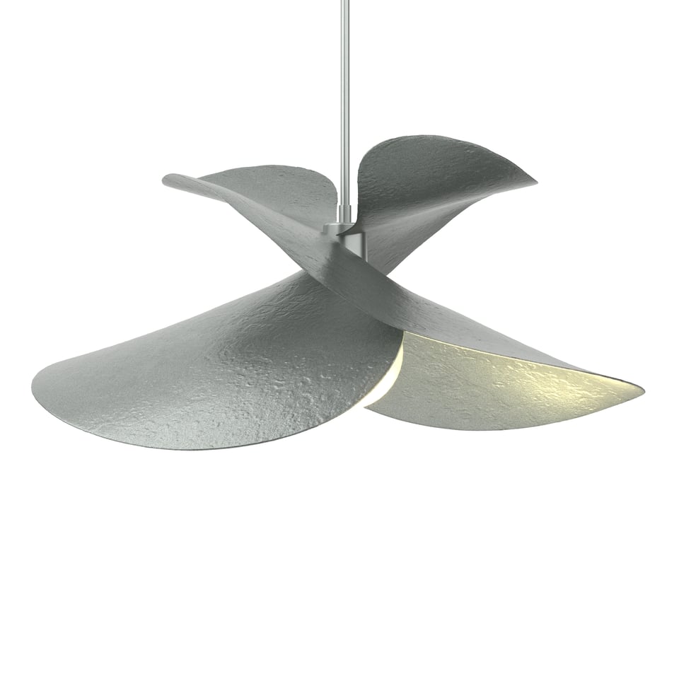 Hibiscus Large Pendant Light by Hubbardton Forge, 24.7" Width, Dimmable, Multiple Finishes