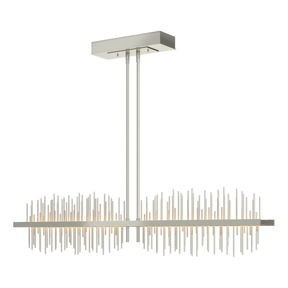 Gossamer 51.9" Large LED Pendant Light By Hubbardton Forge - Contemporary Design, 2280 Lumens, Adjustable Height