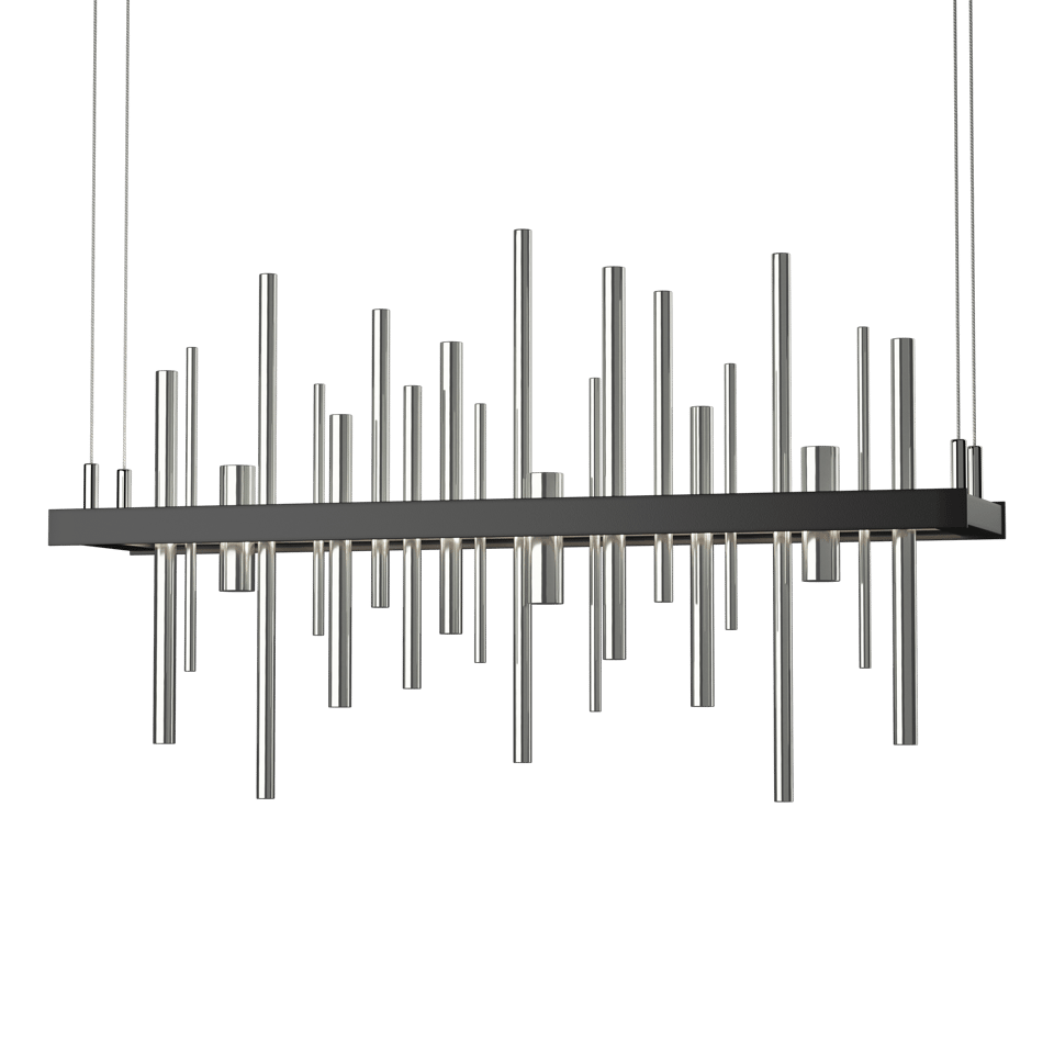 Cityscape LED Pendant Light by Hubbardton Forge, 24W, Dimmable, Adjustable Height, Contemporary Design