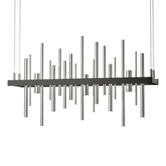 Cityscape LED Pendant Light by Hubbardton Forge, 24W, Dimmable, Adjustable Height, Contemporary Design